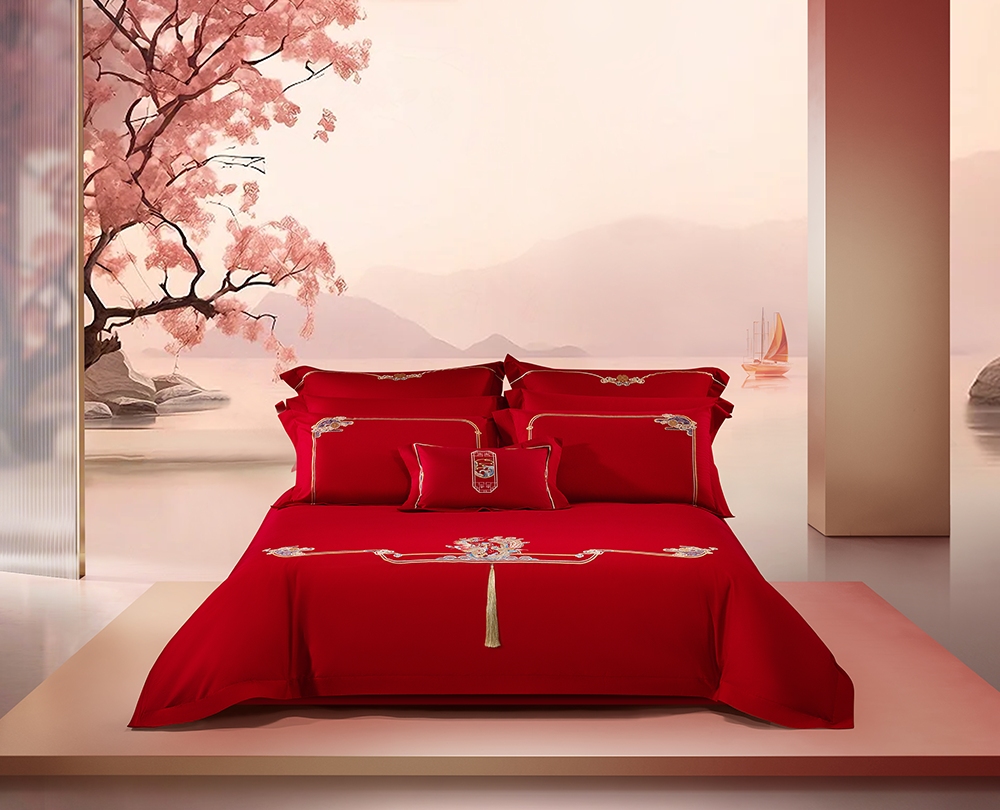 禧·同心利事-床上用品完婚用品-J9集团家纺
